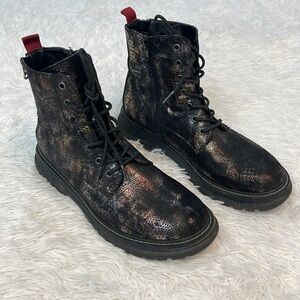 Jellypop Scotland Black and Copper and Silver Accent Footwear WOMENS SIZE 9M